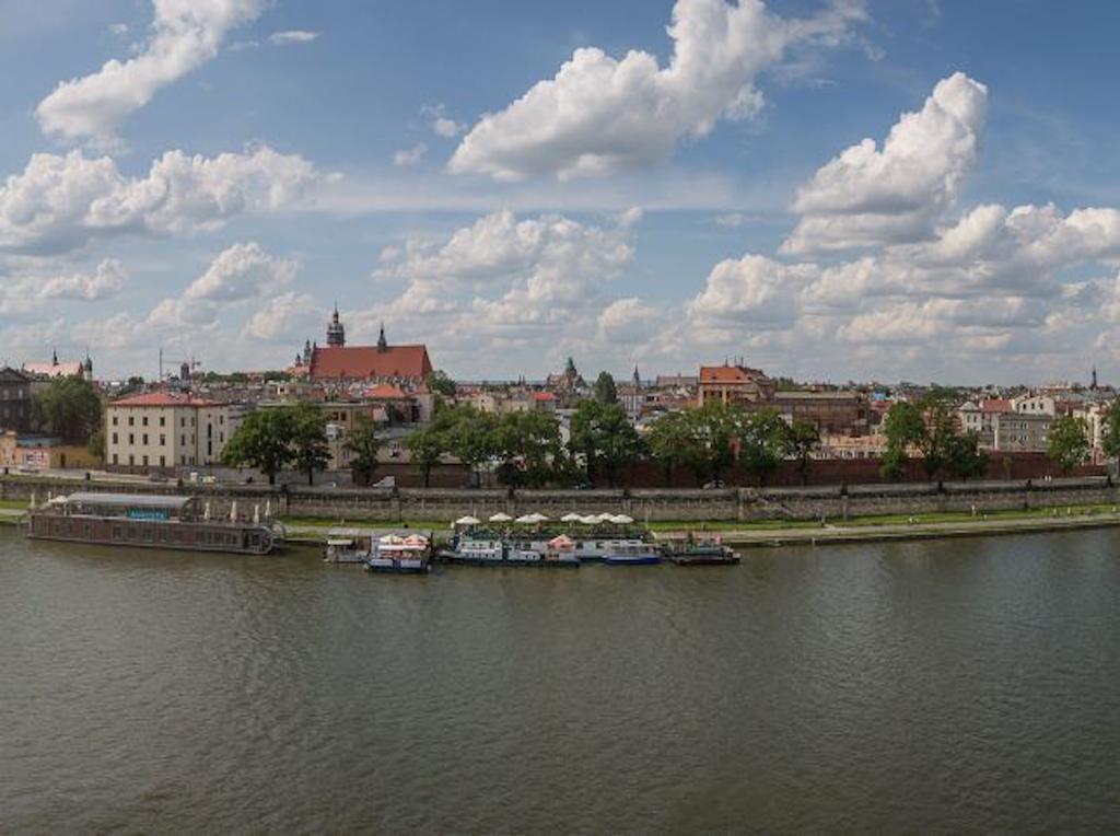 Apartament Z Widokiem Na Wawel W Centrum Miasta Cracovia Exterior foto